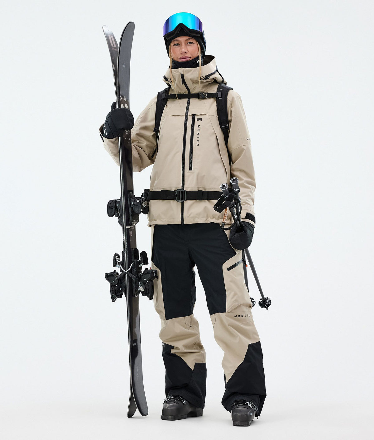 Montec Oracle W Ski Jacket Women Sand