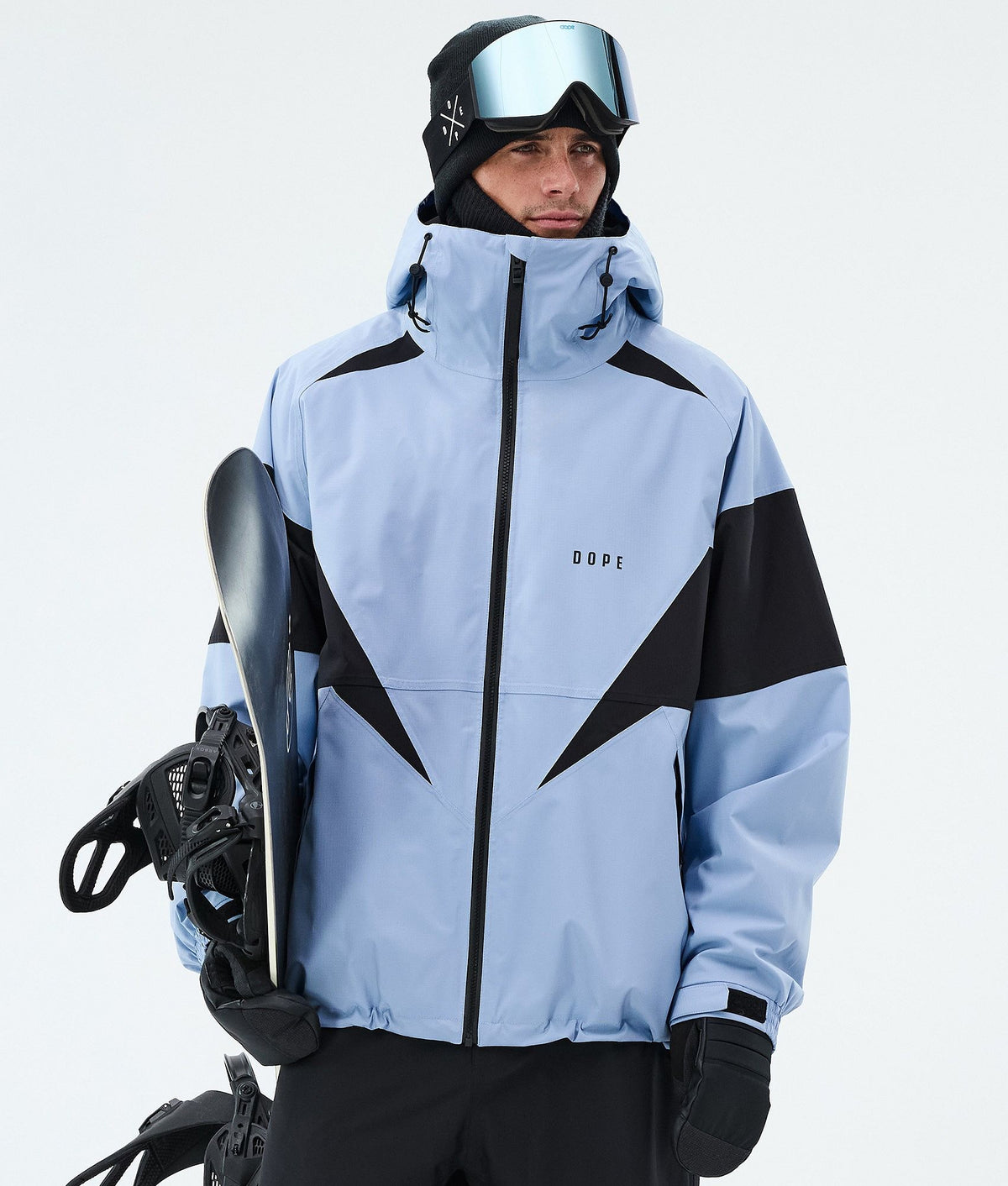 Dope Spartan Snowboard Jacket Men Spike Light Blue/Black