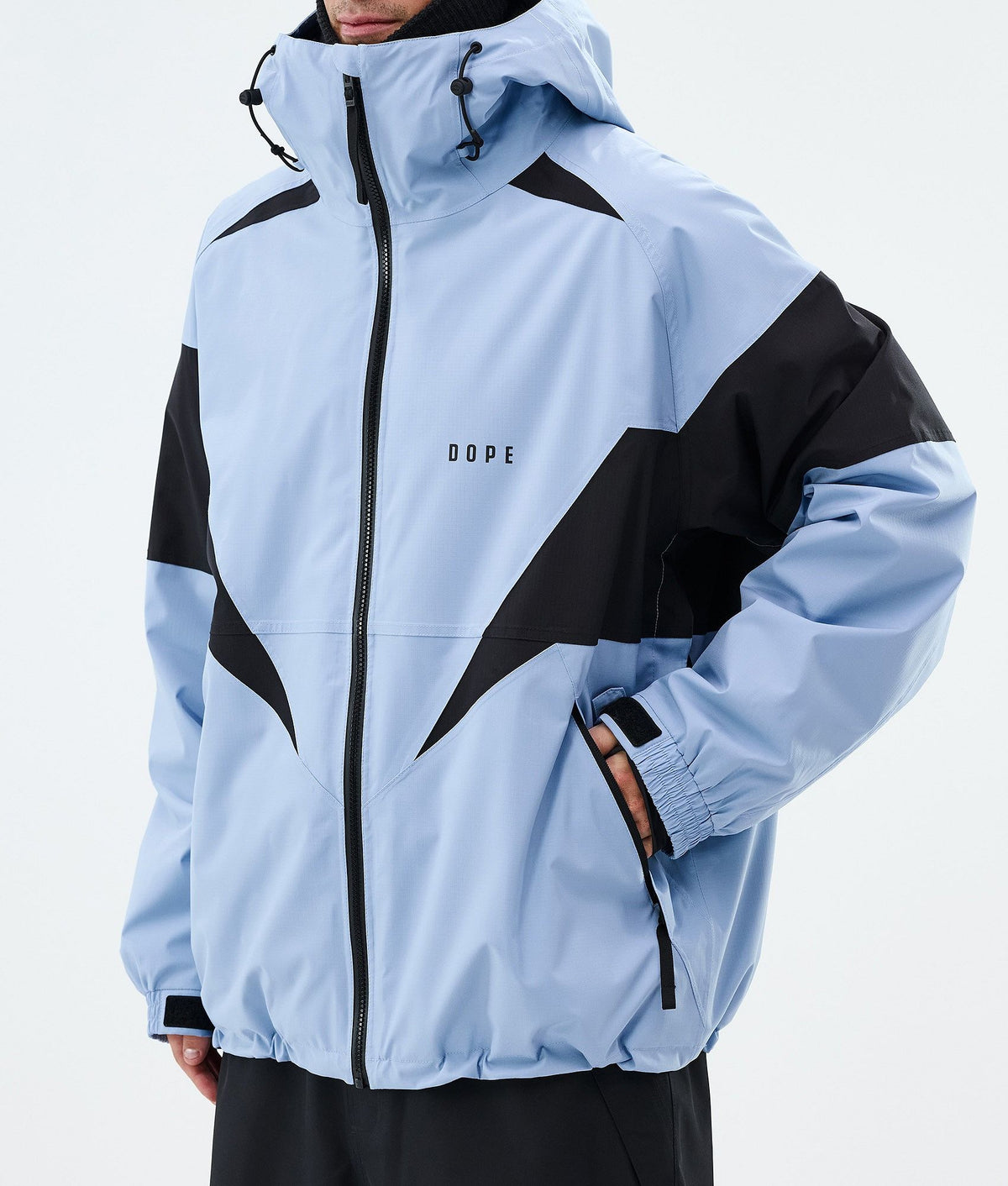 Dope Spartan Snowboard Jacket Men Spike Light Blue/Black
