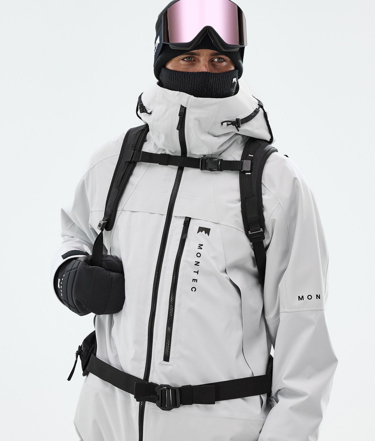 Montec Oracle Ski Jacket Men Light Grey