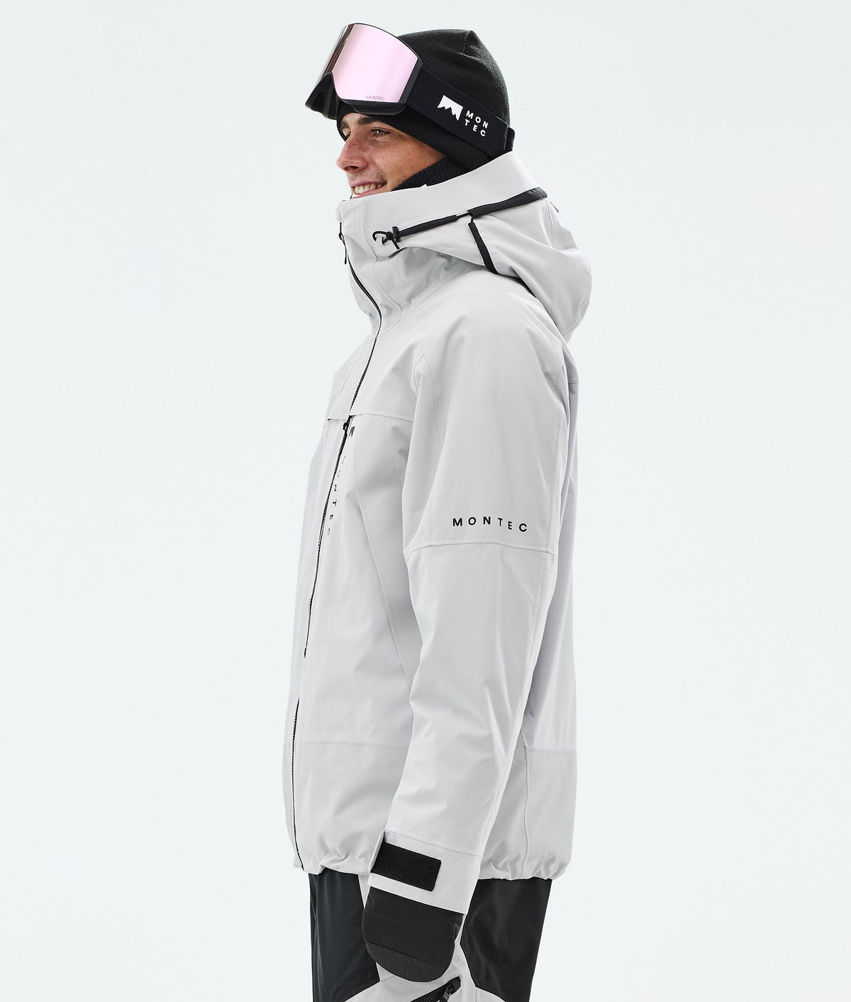 Montec Oracle Ski Jacket Men Light Grey