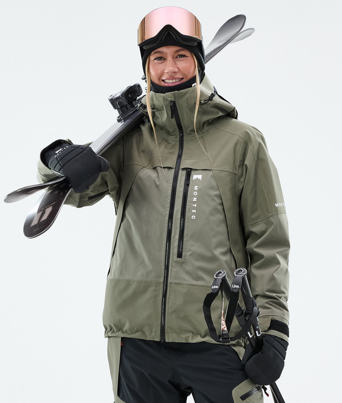 Montec Oracle W Ski Jacket Women Greenish