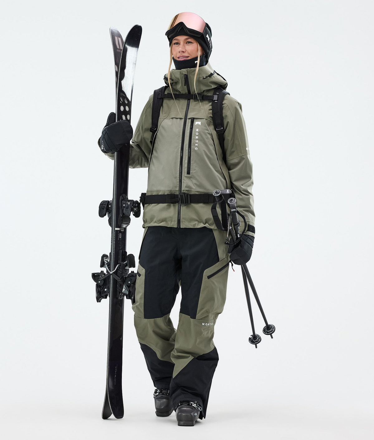 Montec Oracle W Ski Jacket Women Greenish