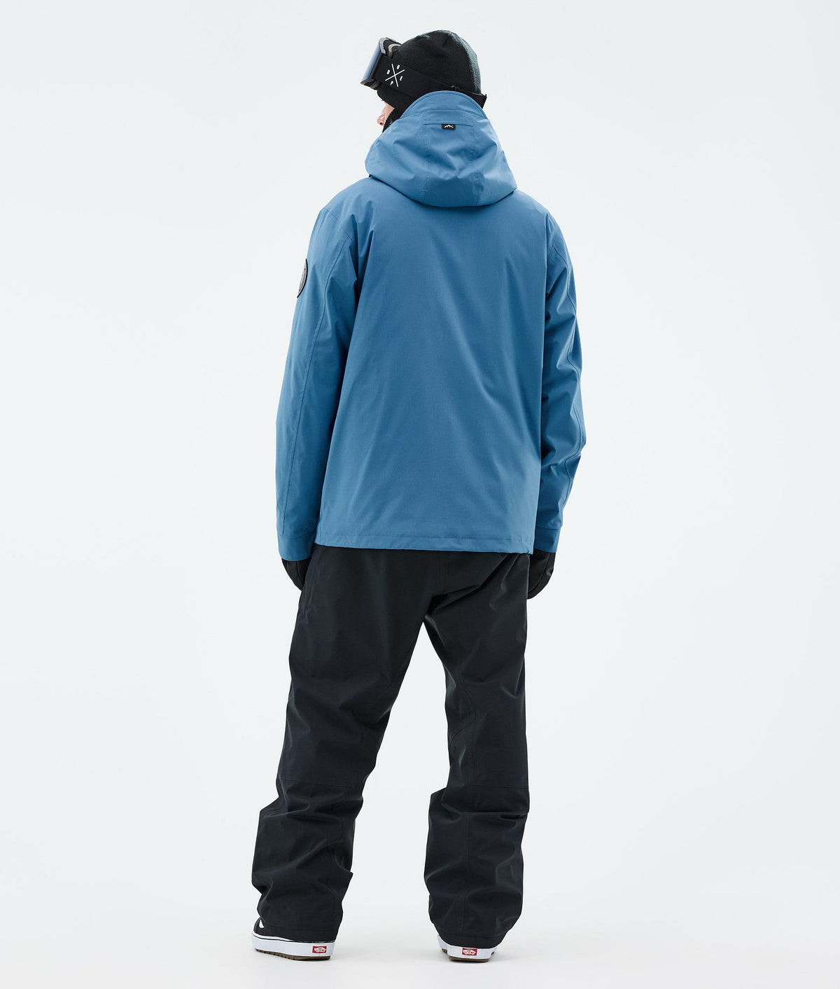 Dope Blizzard Full Zip Snowboard Jacket Men Blue Steel