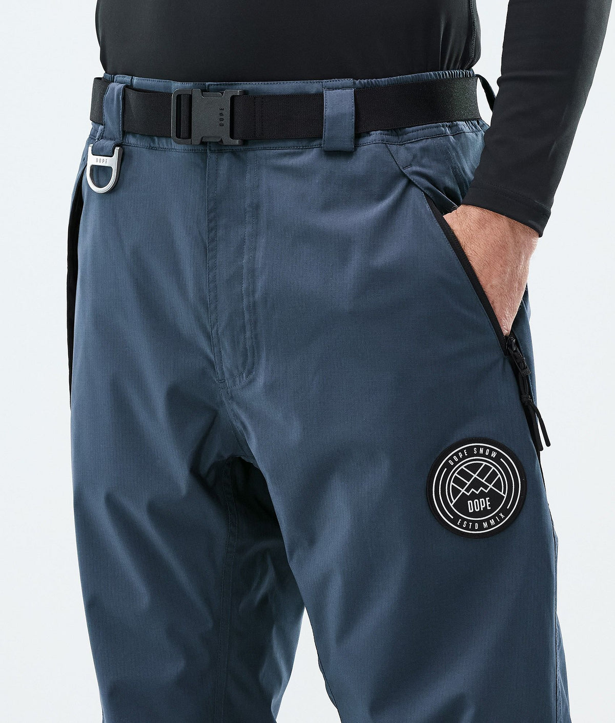 Dope Blizzard Snowboard Pants Men Metal Blue