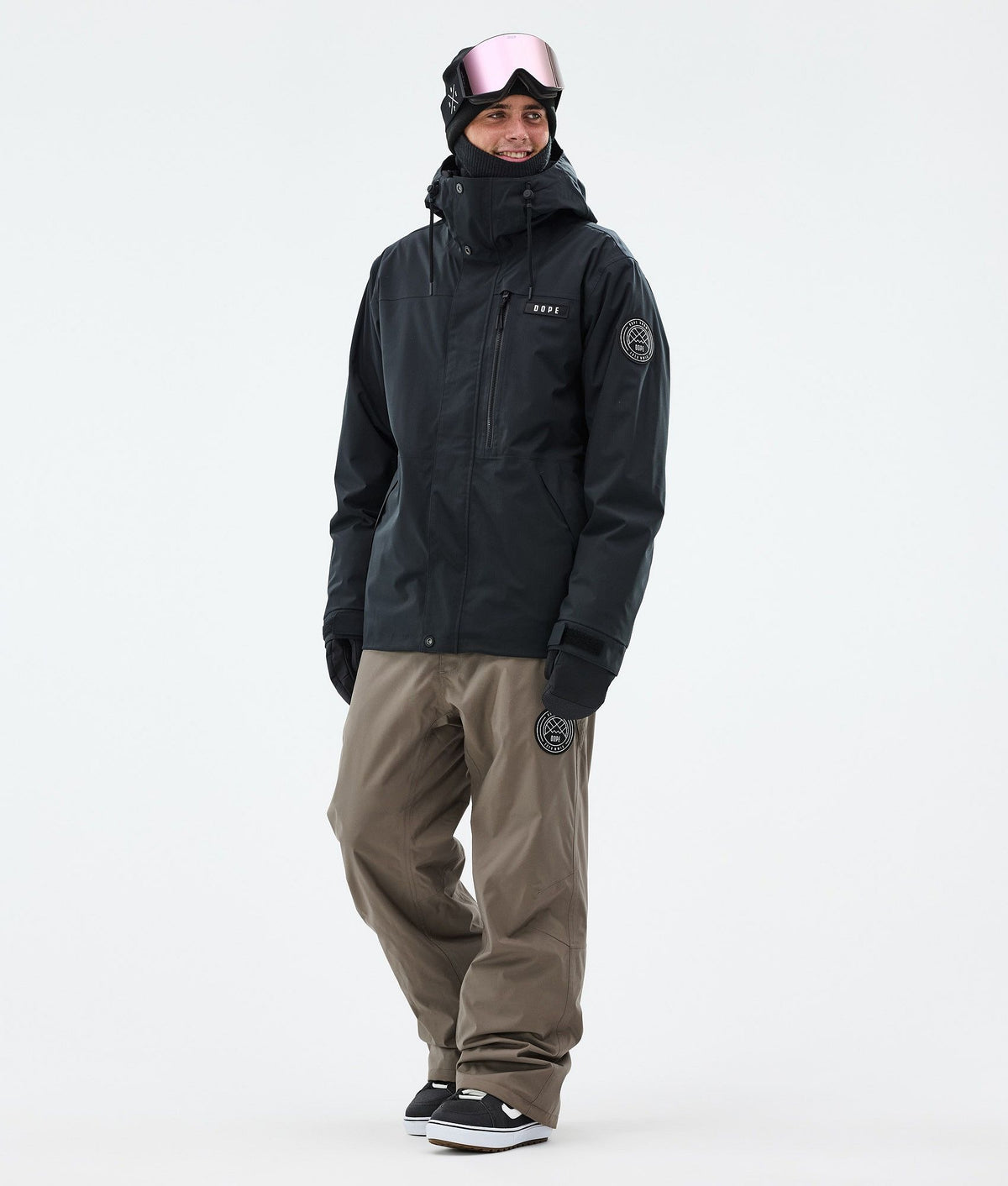 Dope Blizzard Snowboard Pants Men Walnut