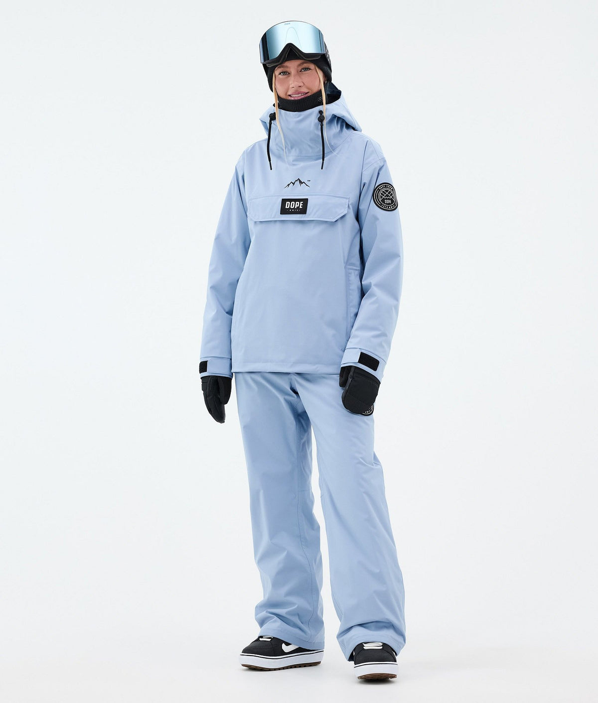Dope Blizzard W Snowboard Pants Women Light Blue