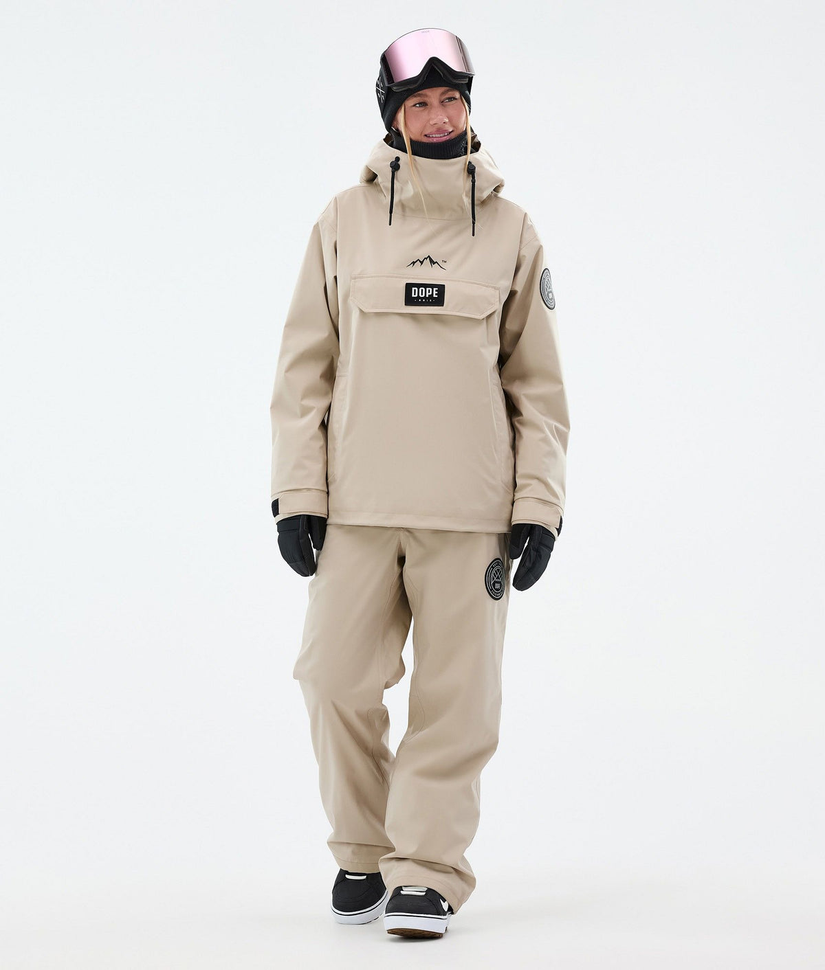 Dope Blizzard W Snowboard Pants Women Sand