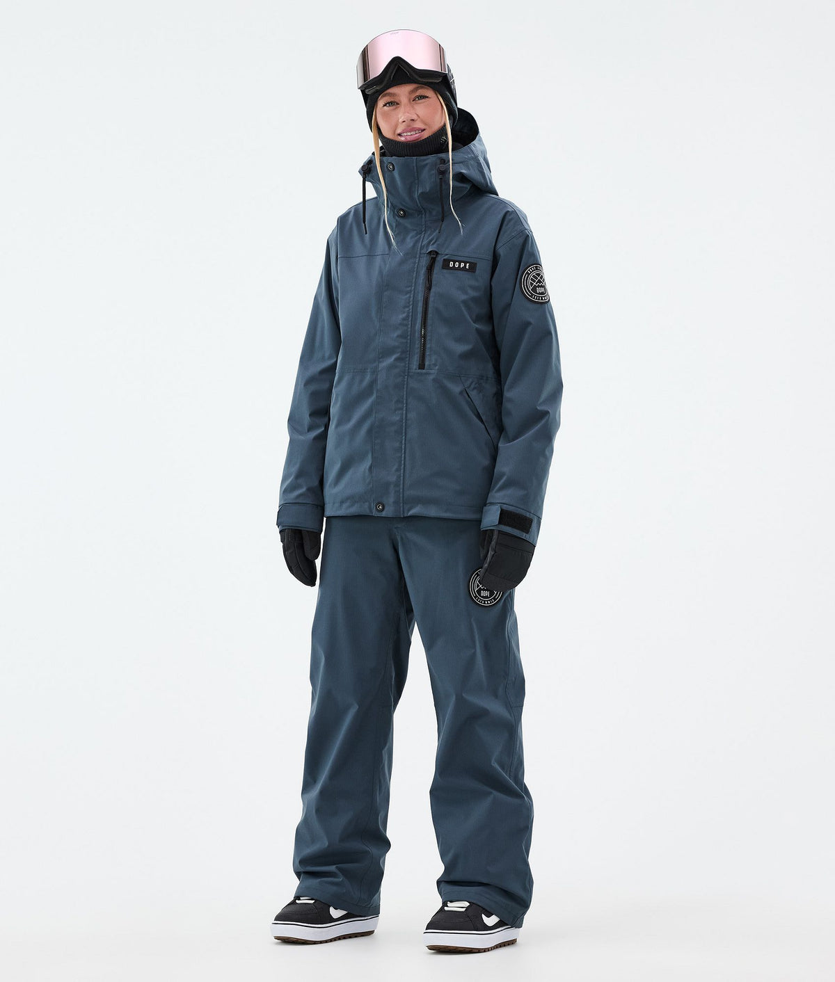 Dope Blizzard W Snowboard Pants Women Metal Blue