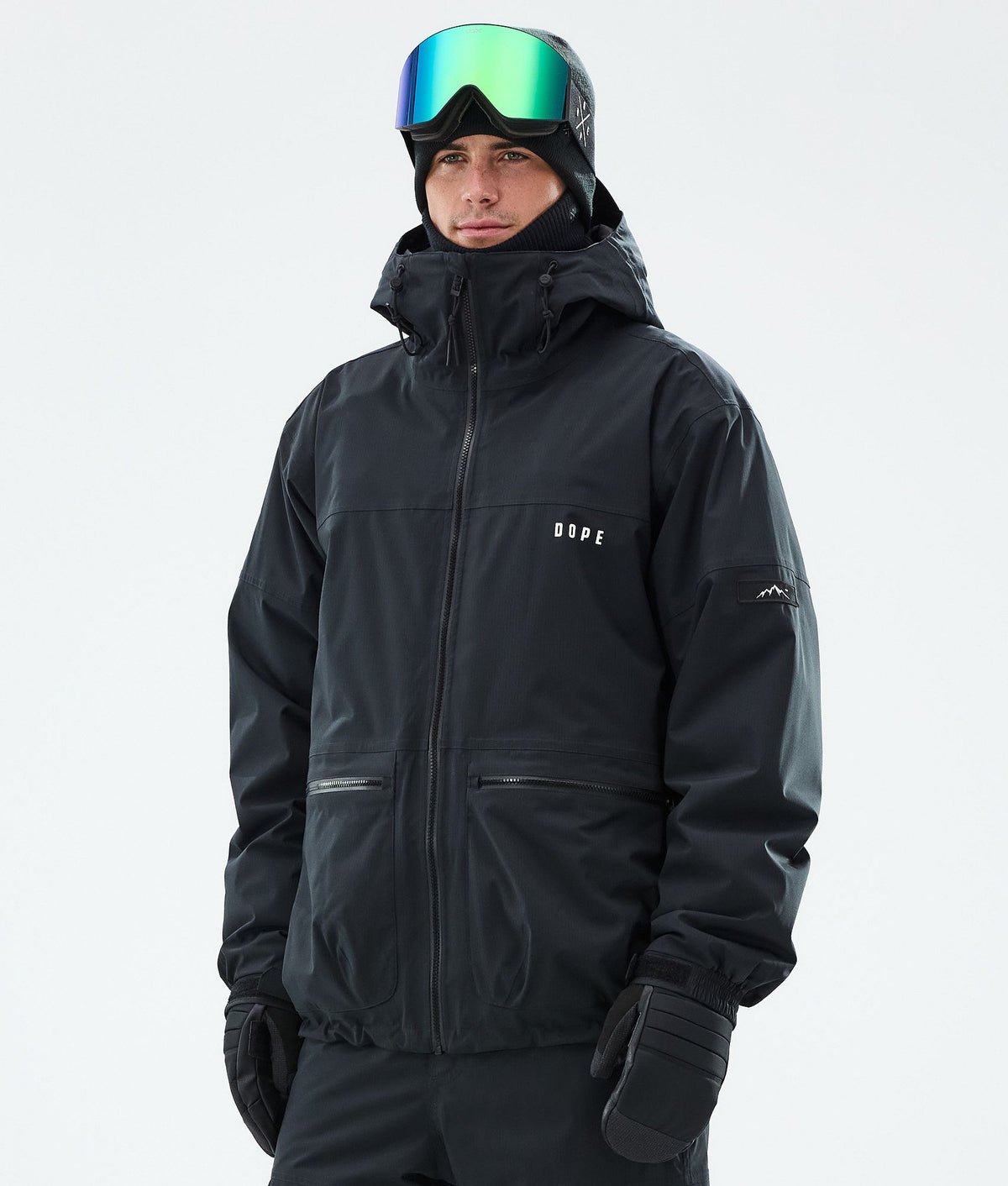 Dope Vertex Snowboard Jacket Men Black