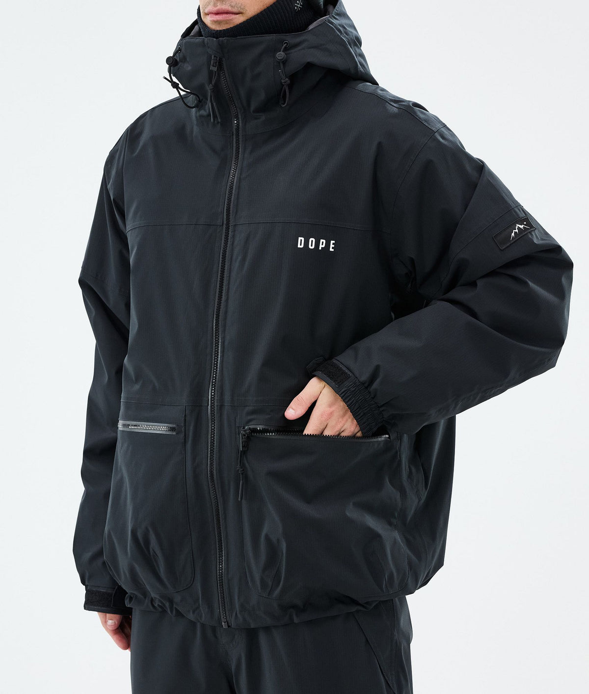 Dope Vertex Snowboard Jacket Men Black