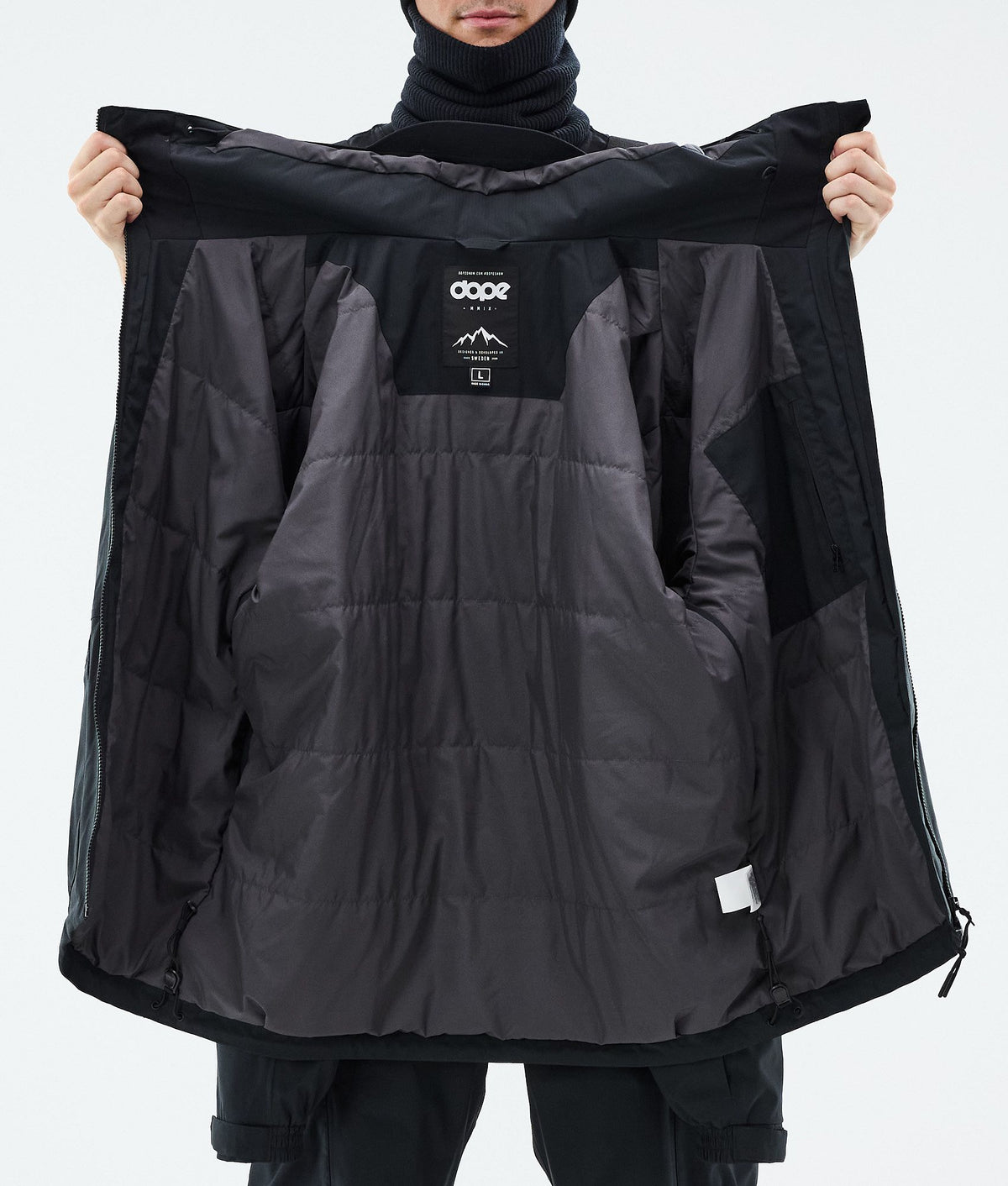 Dope Vertex Snowboard Jacket Men Black
