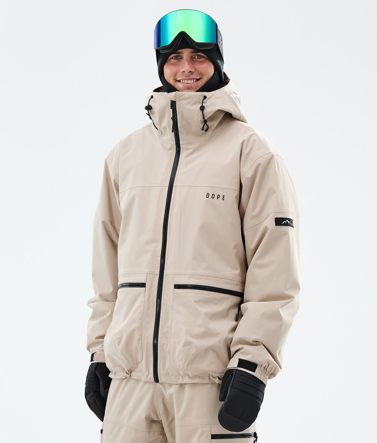 Dope Vertex Snowboard Jacket Men Sand