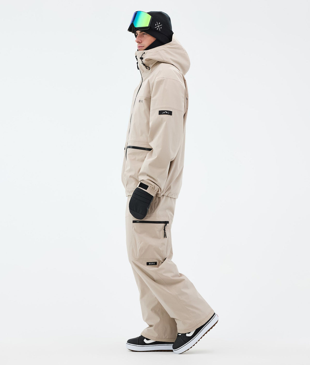 Dope Vertex Snowboard Jacket Men Sand