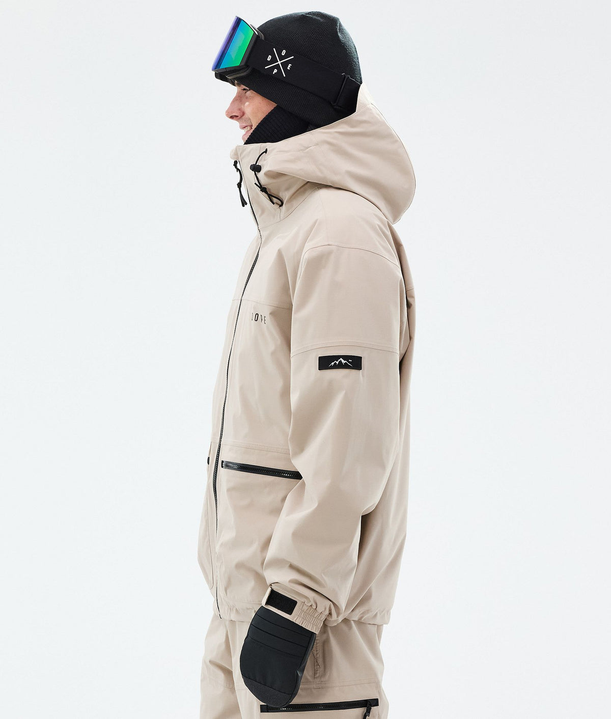 Dope Vertex Snowboard Jacket Men Sand