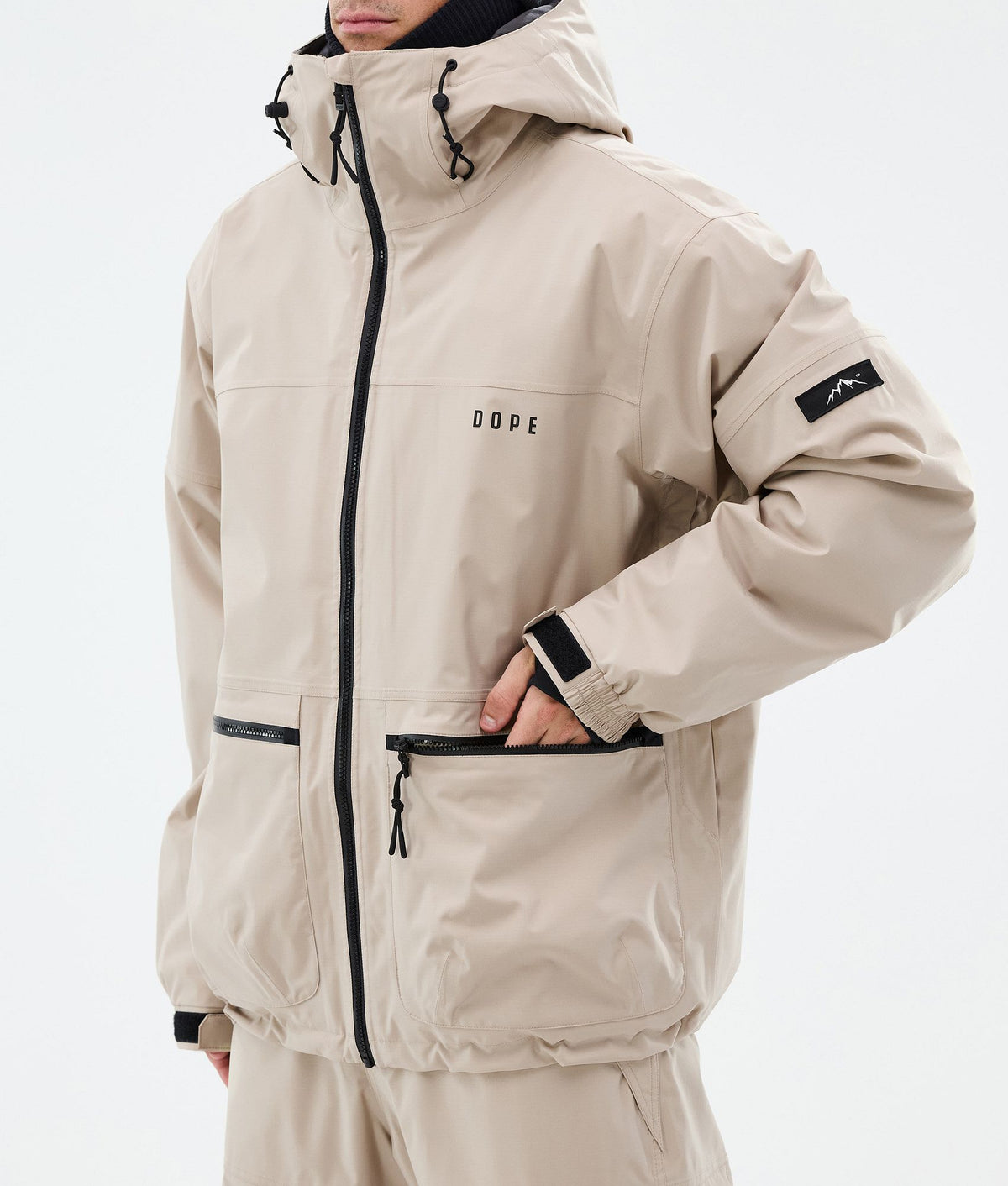 Dope Vertex Snowboard Jacket Men Sand