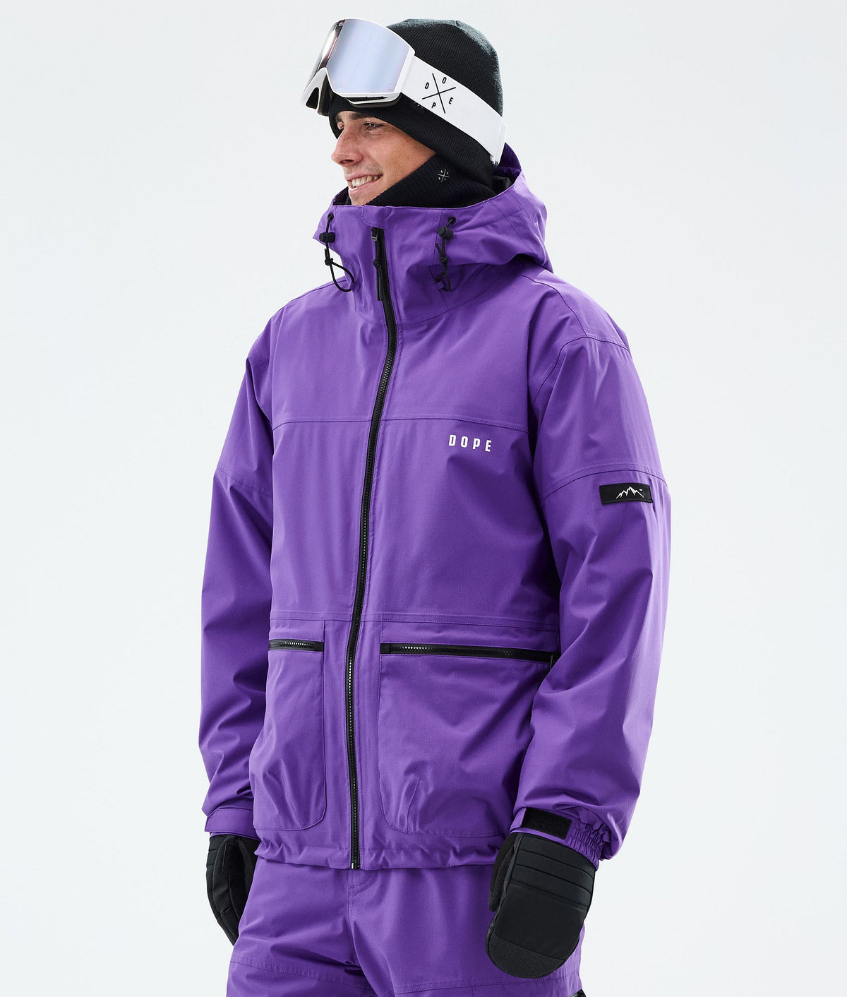 Dope Vertex Snowboard Jacket Men Vivid Purple