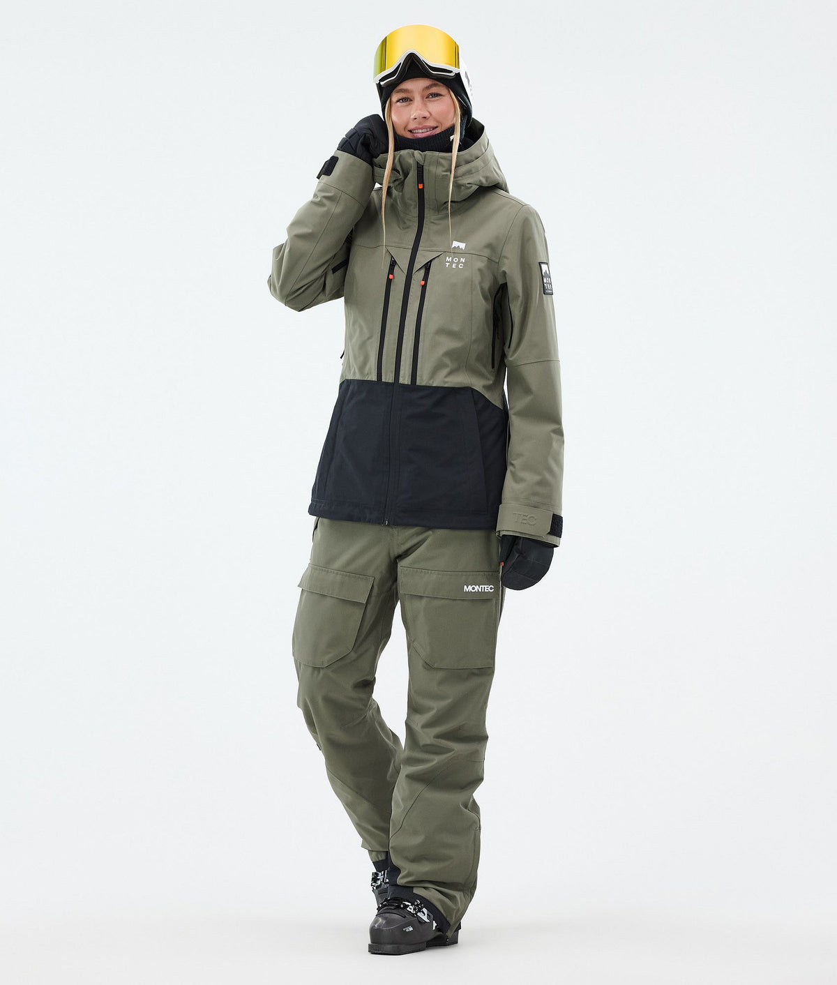 Montec Kirin W Ski Pants Women Greenish