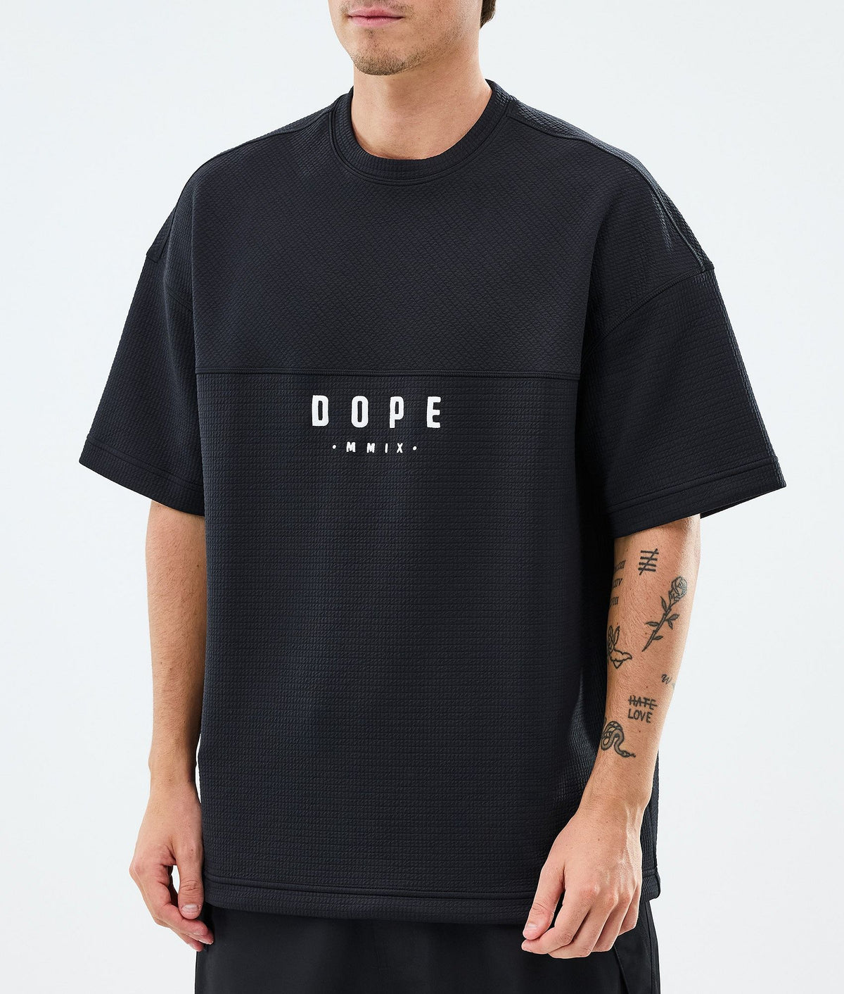 Dope Forge Midlayer T-shirt Men Black