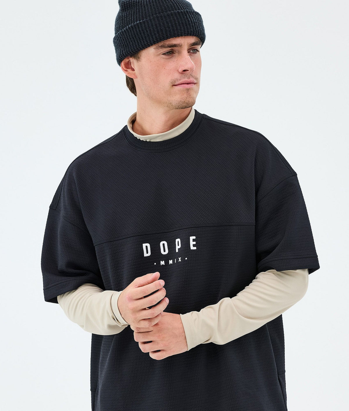 Dope Forge Midlayer T-shirt Men Black