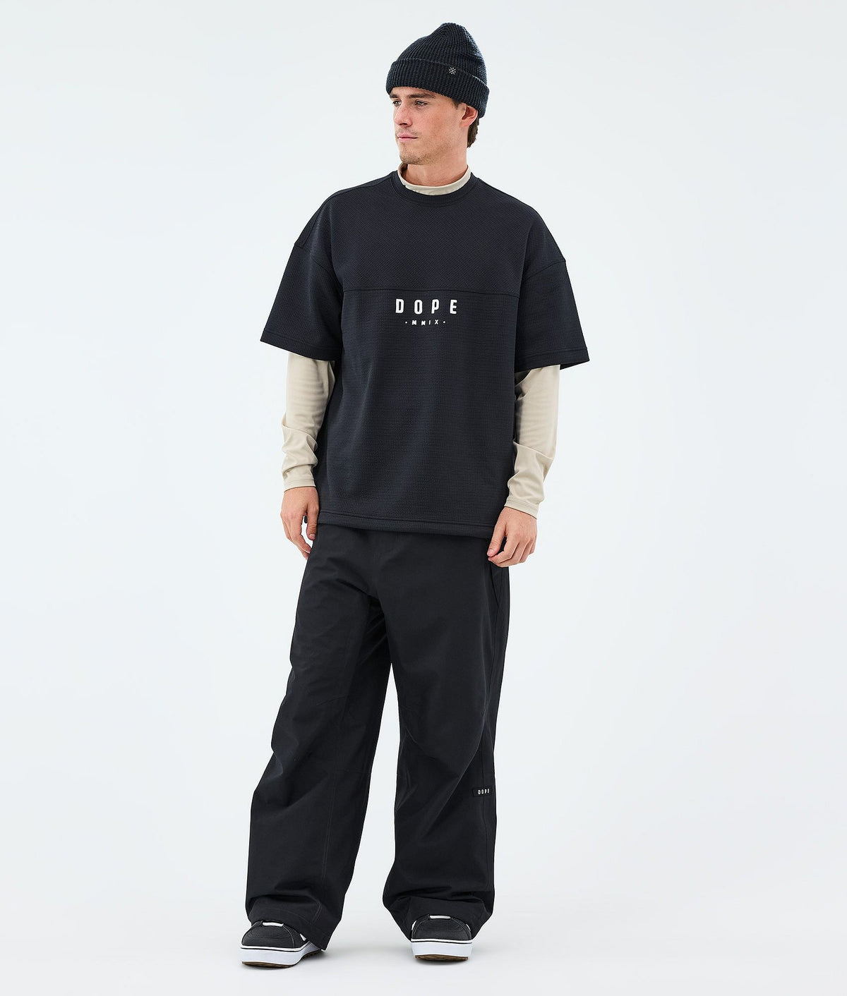 Dope Forge Midlayer T-shirt Men Black