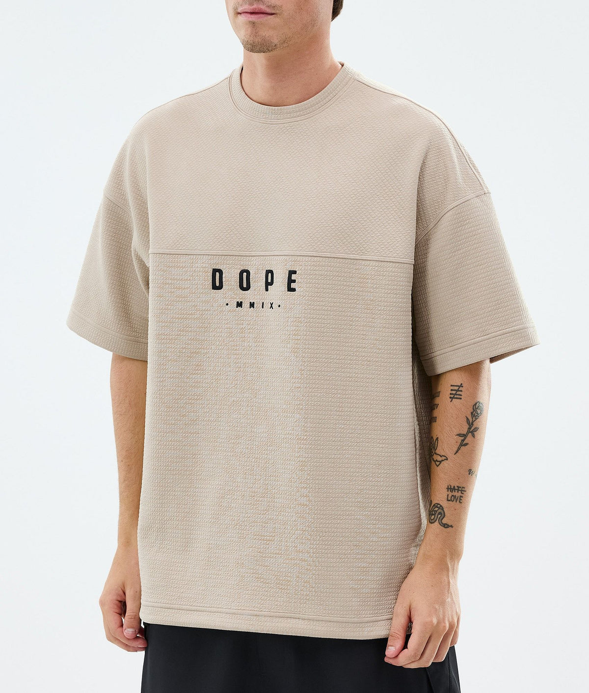 Dope Forge Midlayer T-shirt Men Sand