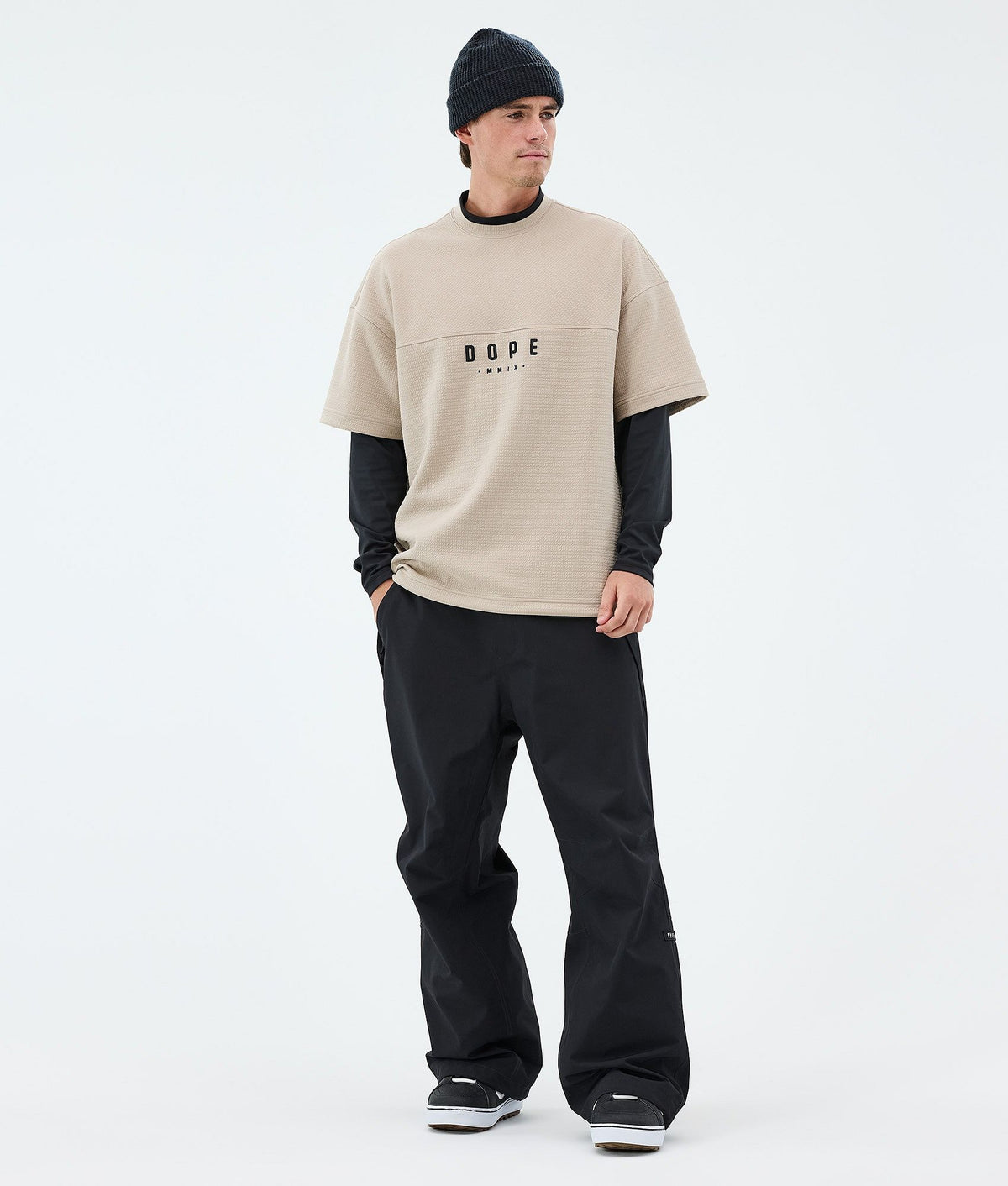 Dope Forge Midlayer T-shirt Men Sand