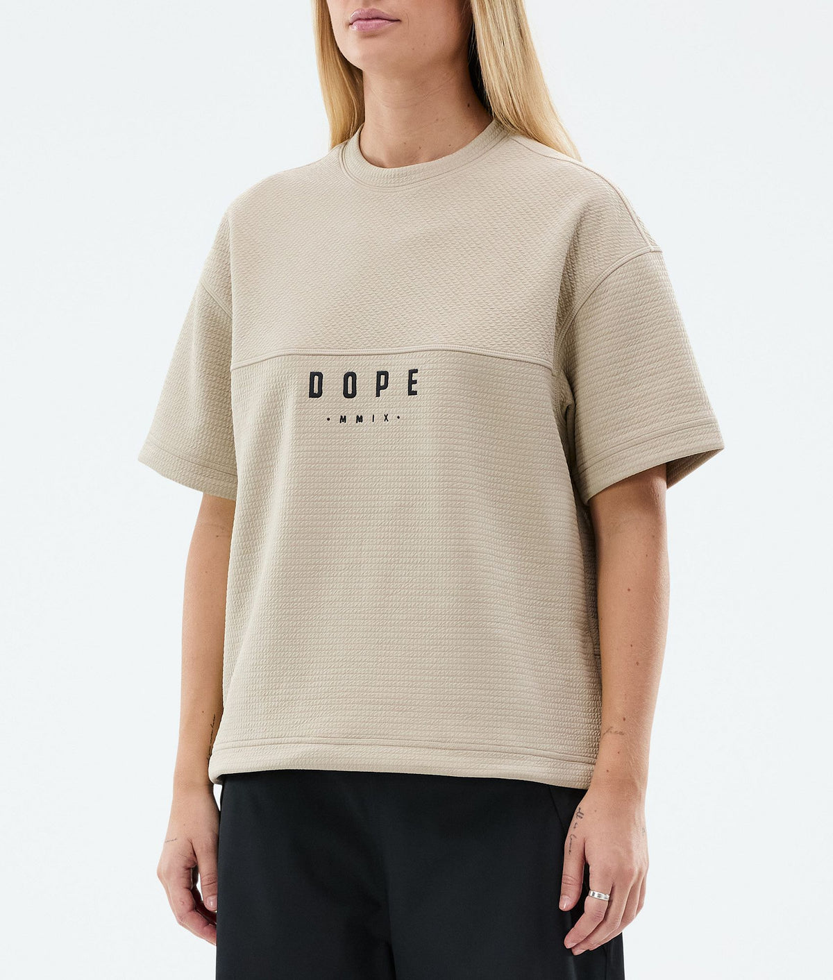 Dope Forge W Midlayer T-shirt Women Sand