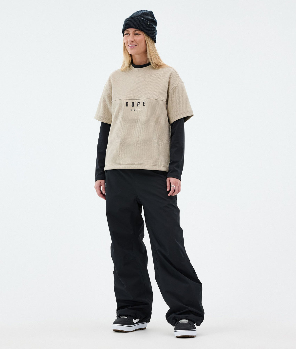 Dope Forge W Midlayer T-shirt Women Sand