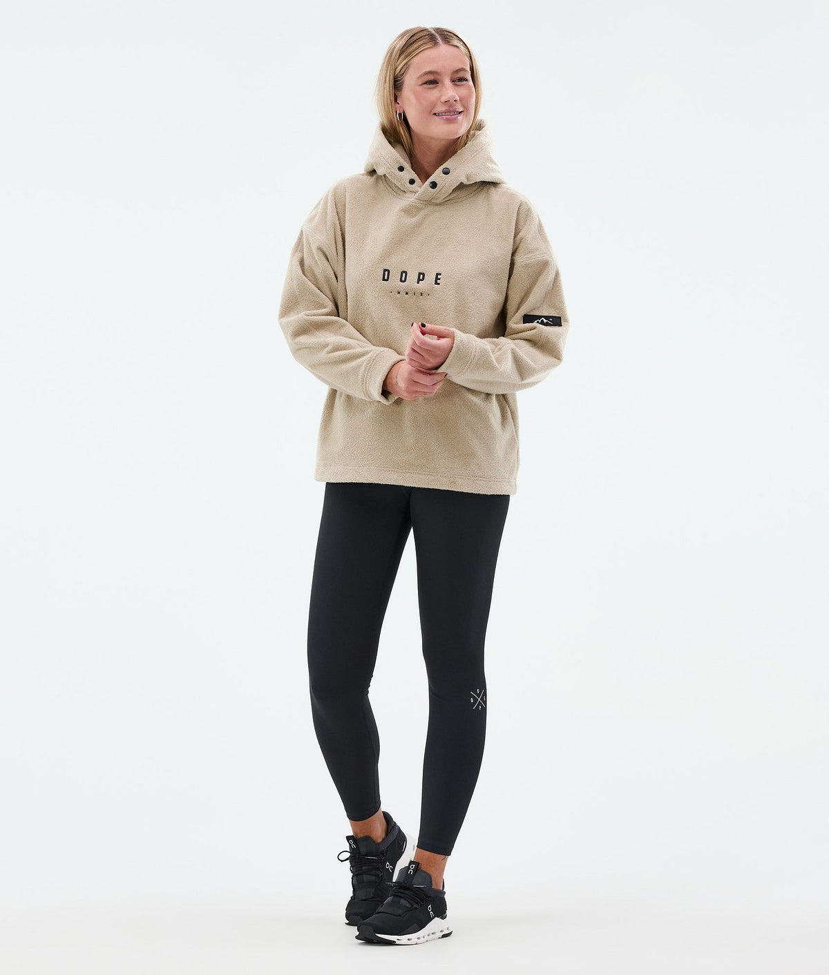 Dope Sublime W Fleece Hoodie Women Sand