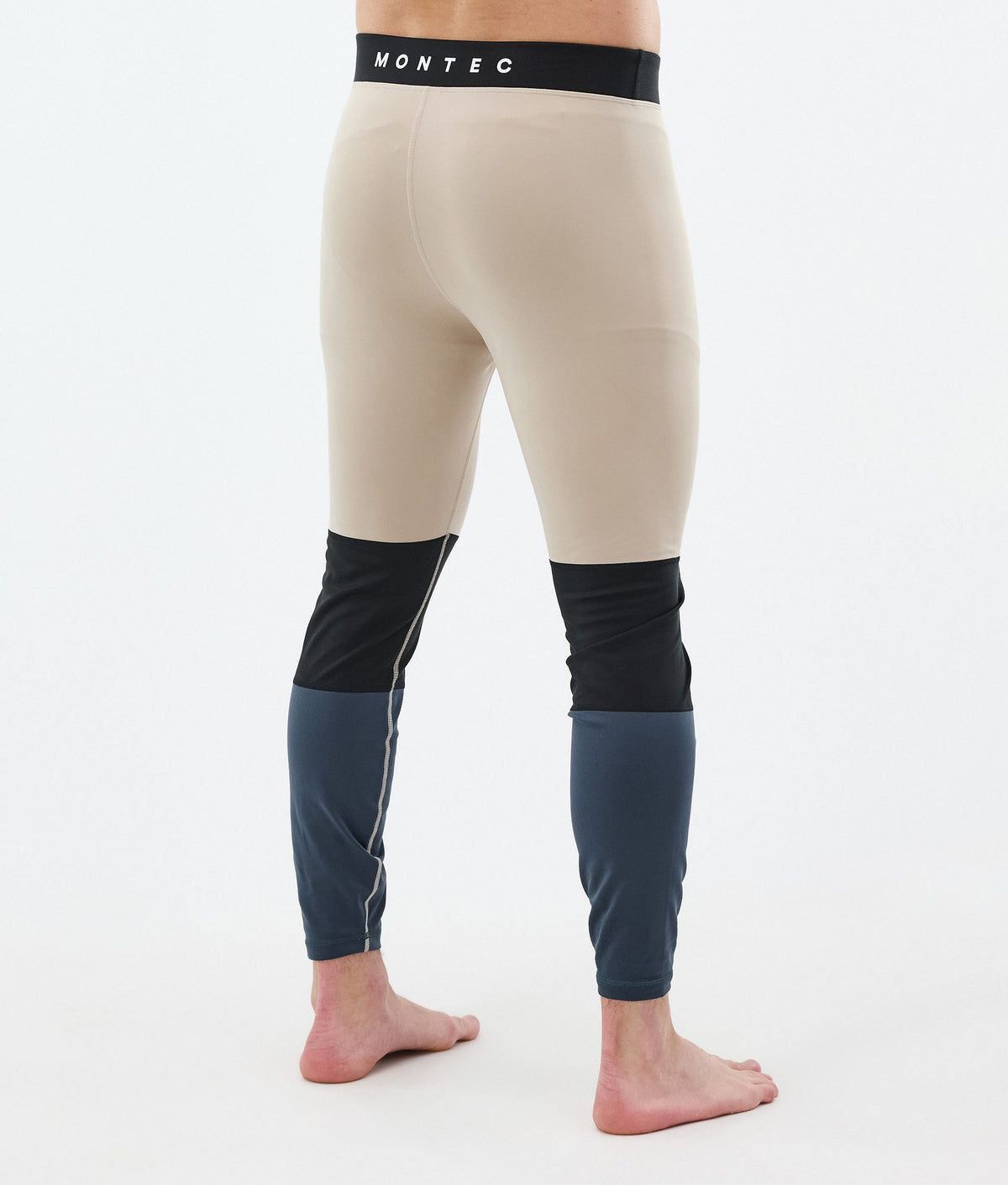 Montec Alpha Base Layer Pant Men Sand/Black/Metal Blue