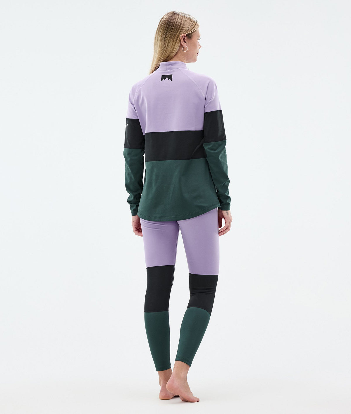 Montec Alpha W Base Layer Top Women Faded Violet/Black/Dark Atlantic