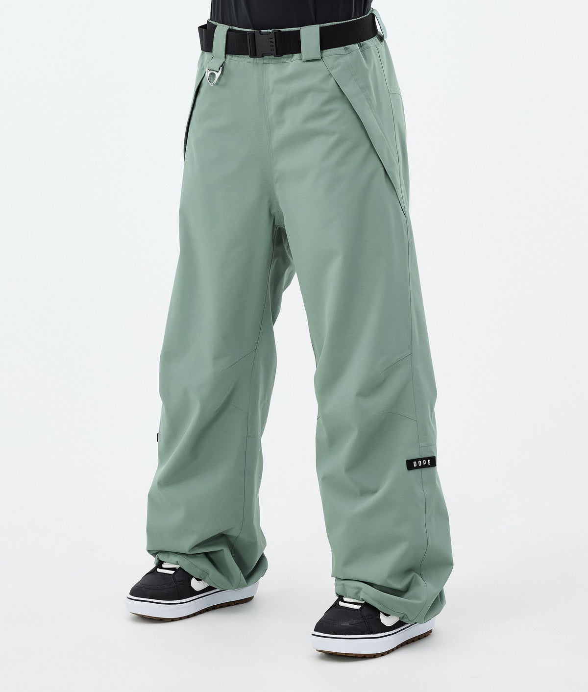 Dope Big W 25 Snowboard Pants Women Faded Green