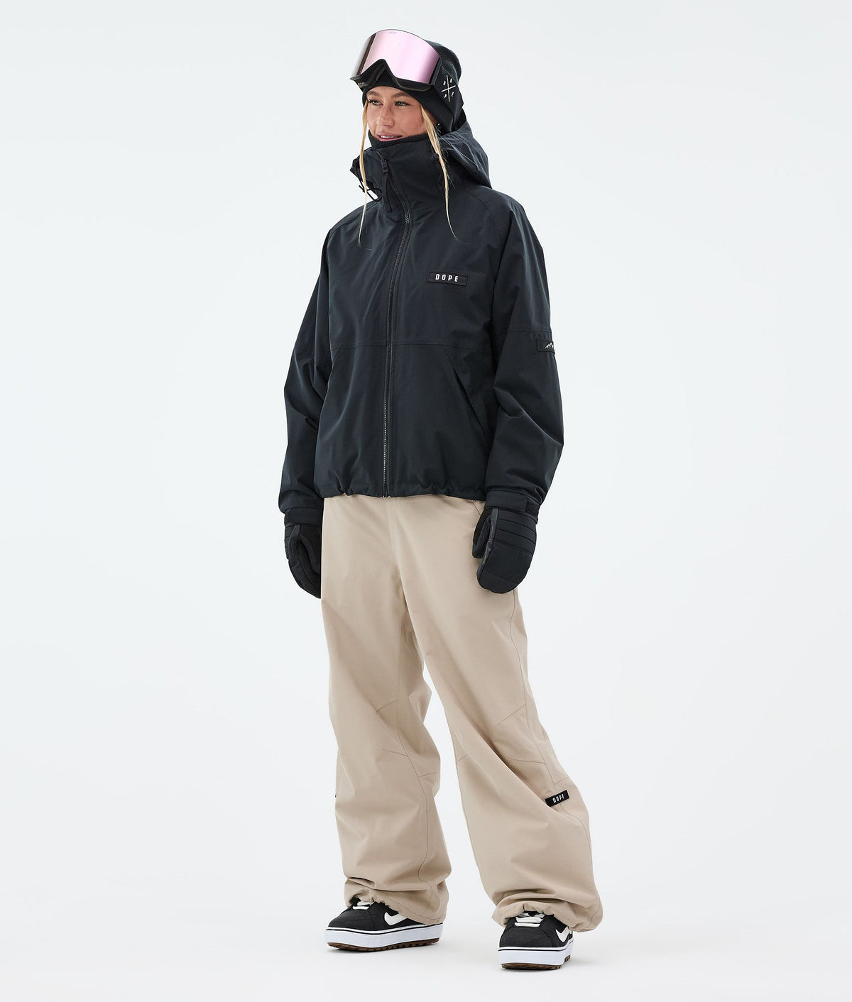 Dope Big W 25 Snowboard Pants Women Sand