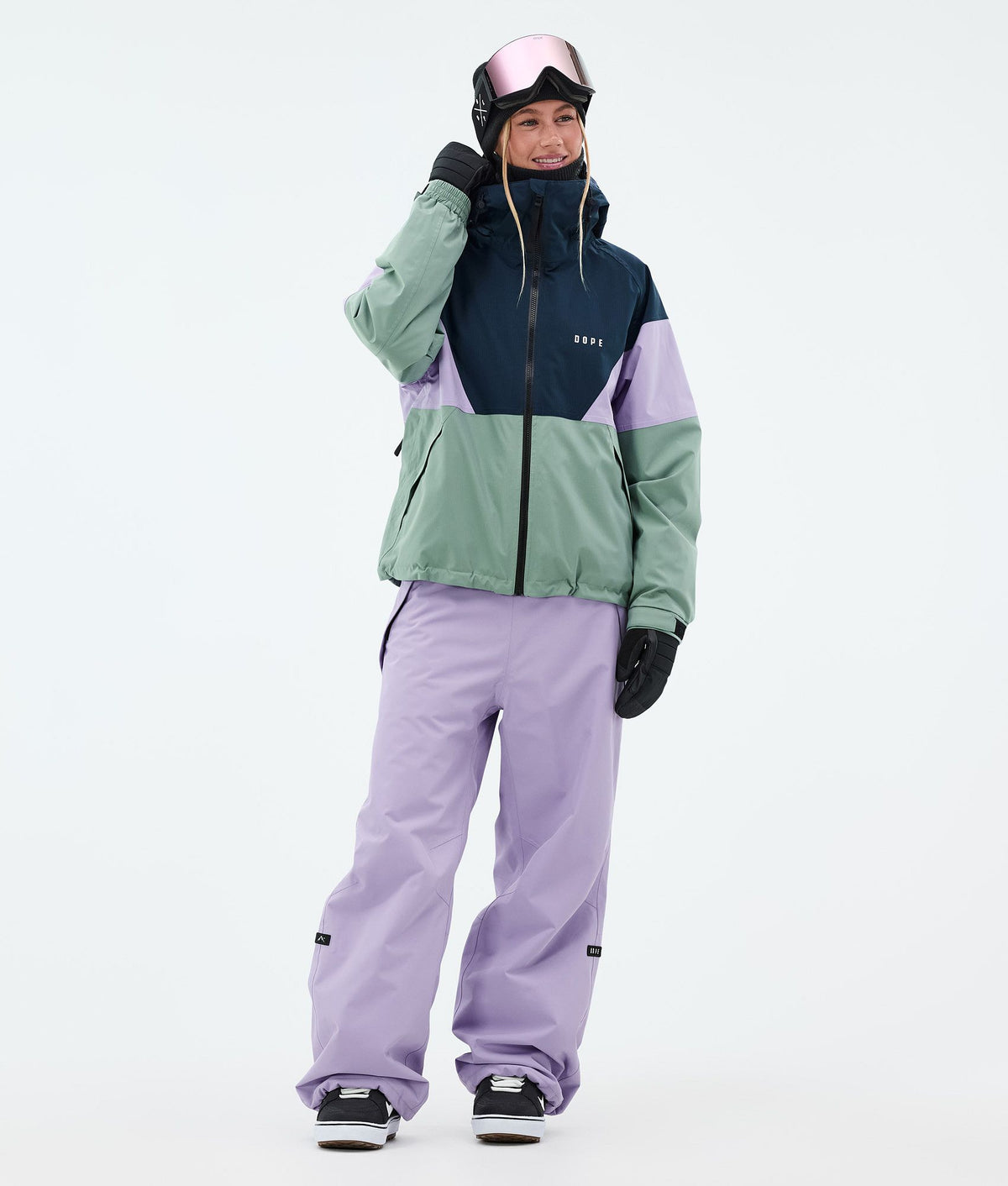 Dope Big W 25 Snowboard Pants Women Faded Violet