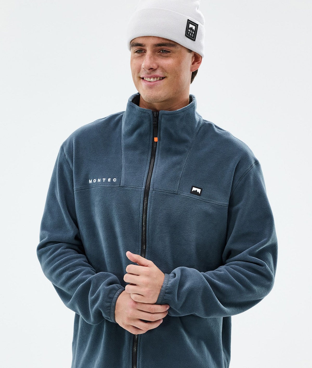 Montec Bravo Fleece Sweater Men Metal Blue