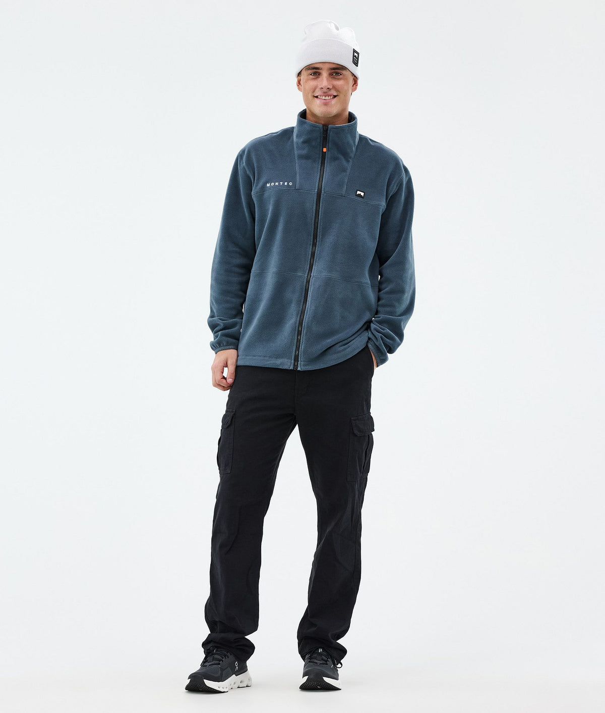 Montec Bravo Fleece Sweater Men Metal Blue