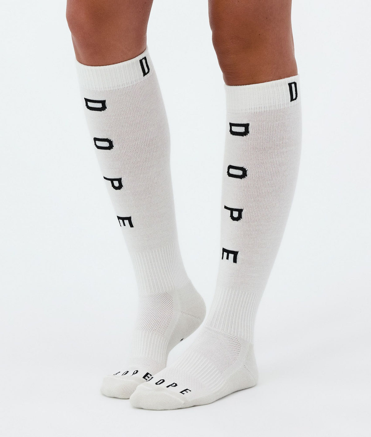 Dope Essential Ski Socks White