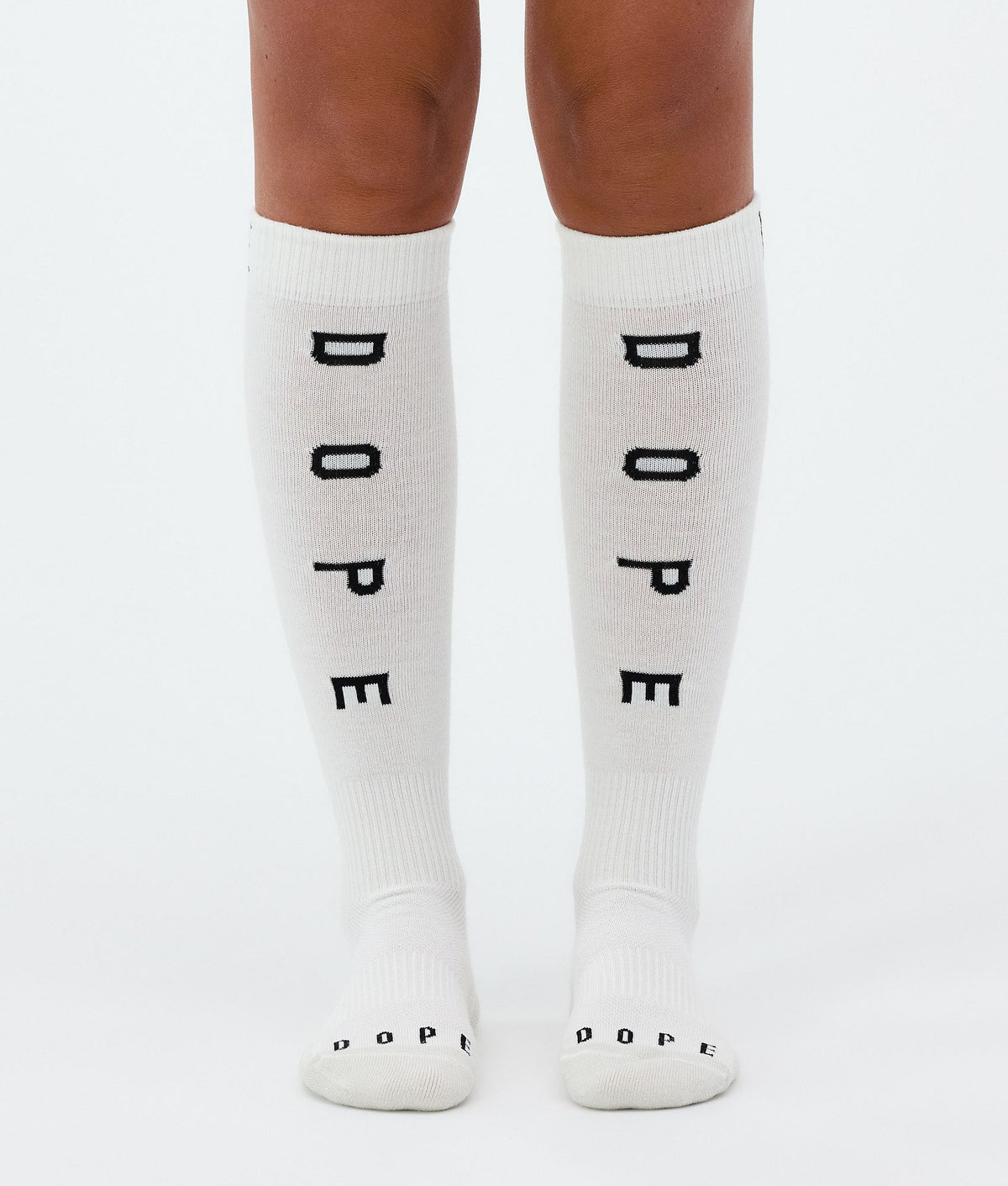 Dope Essential Ski Socks White