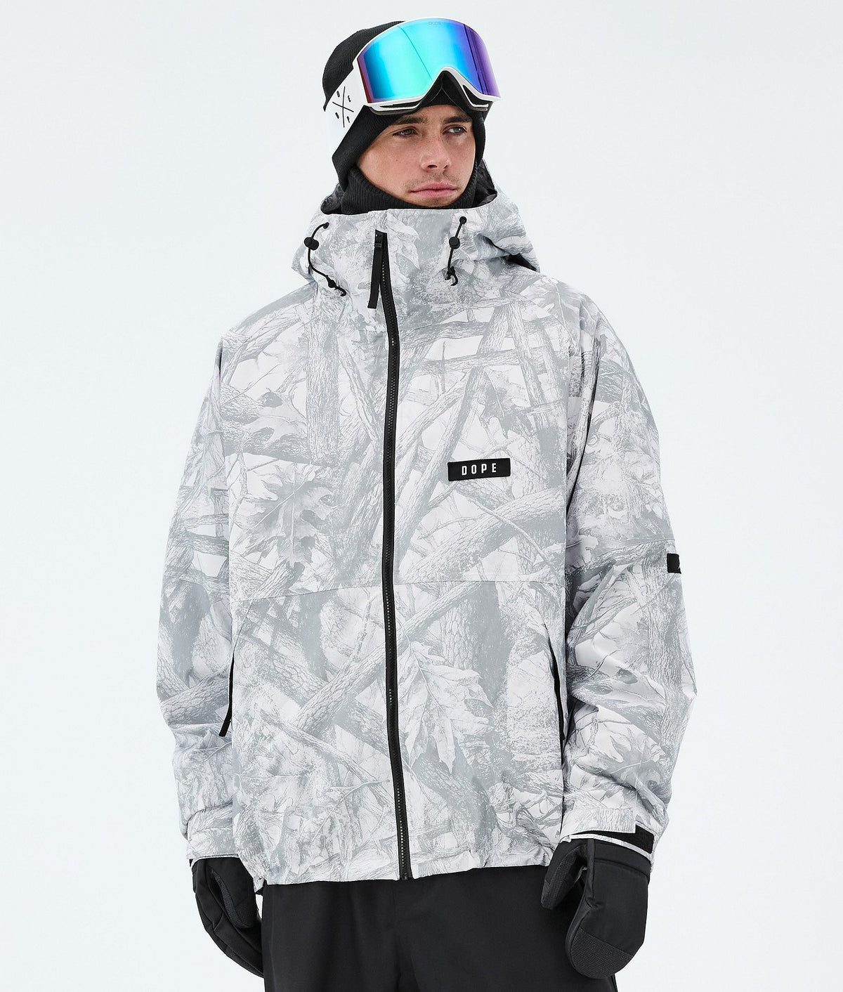 Dope Spartan Snowboard Jacket Men Fakewood