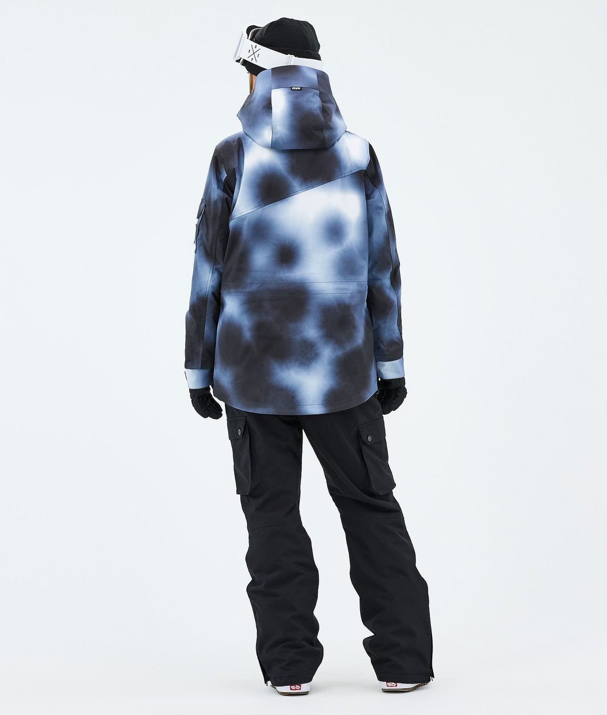 Dope Adept W Snowboard Jacket Women Dark Blue Tiedye