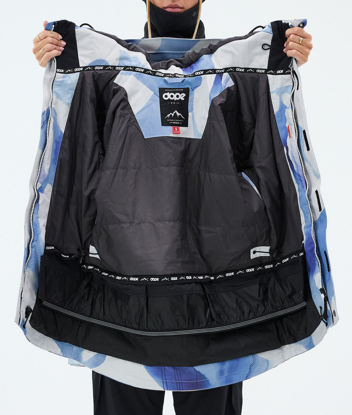 Dope Adept W Snowboard Jacket Women Blue Ice