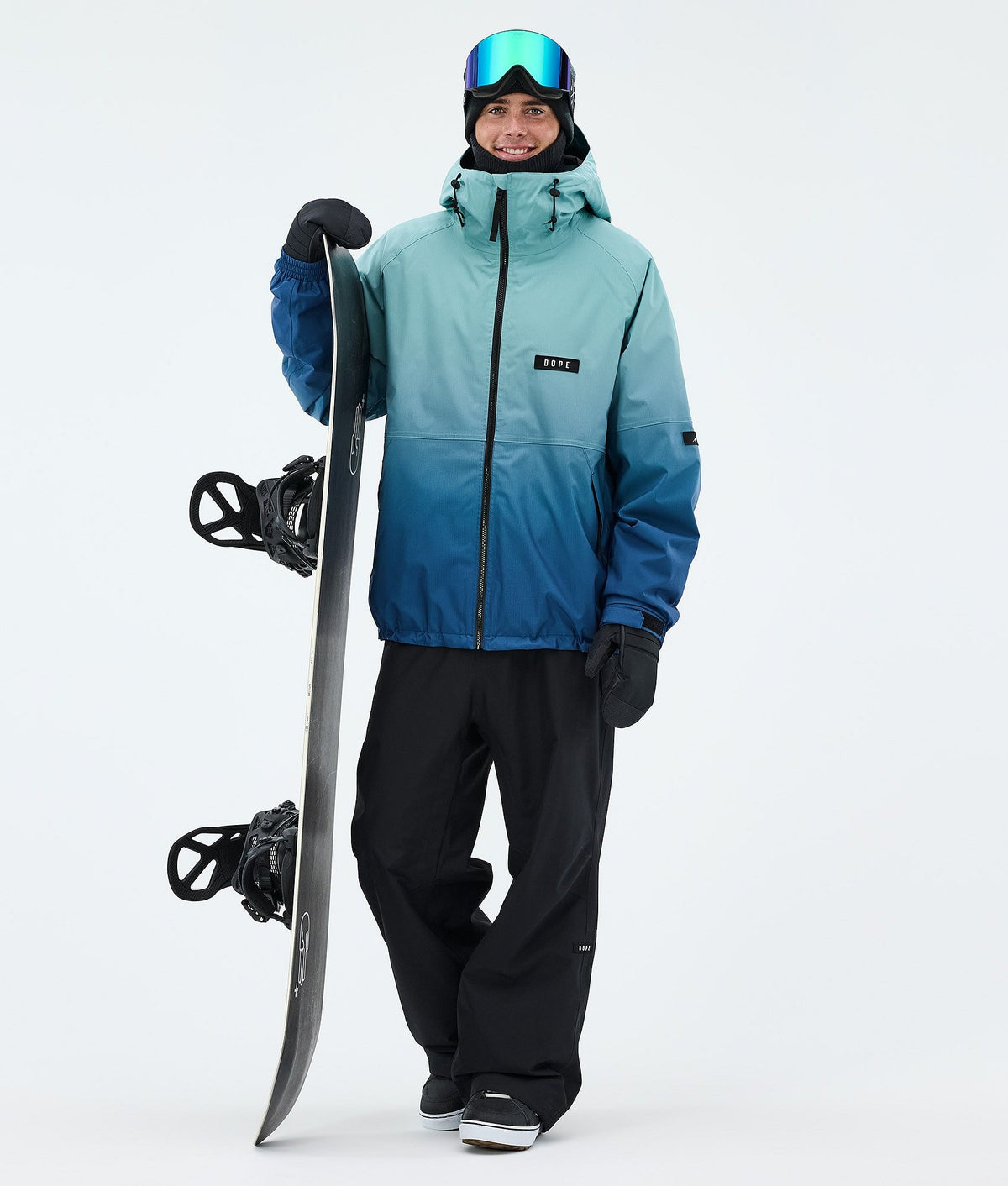 Dope Spartan Snowboard Jacket Men Spectra Turquoise