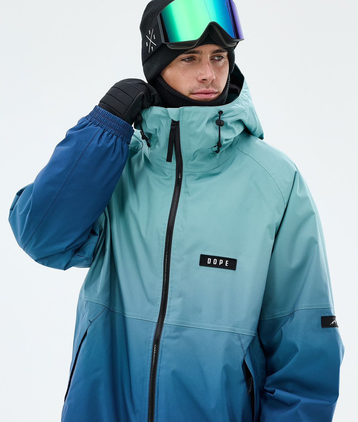 Dope Spartan Snowboard Jacket Men Spectra Turquoise