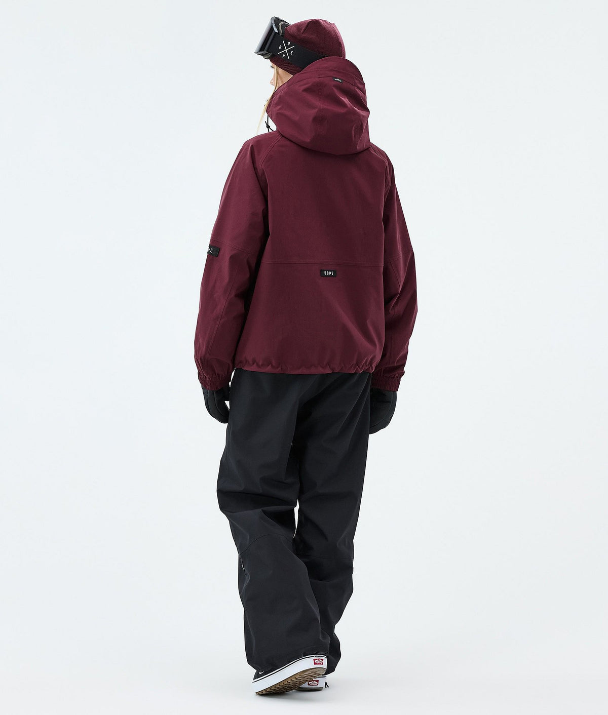 Dope Spartan W Snowboard Jacket Women Burgundy