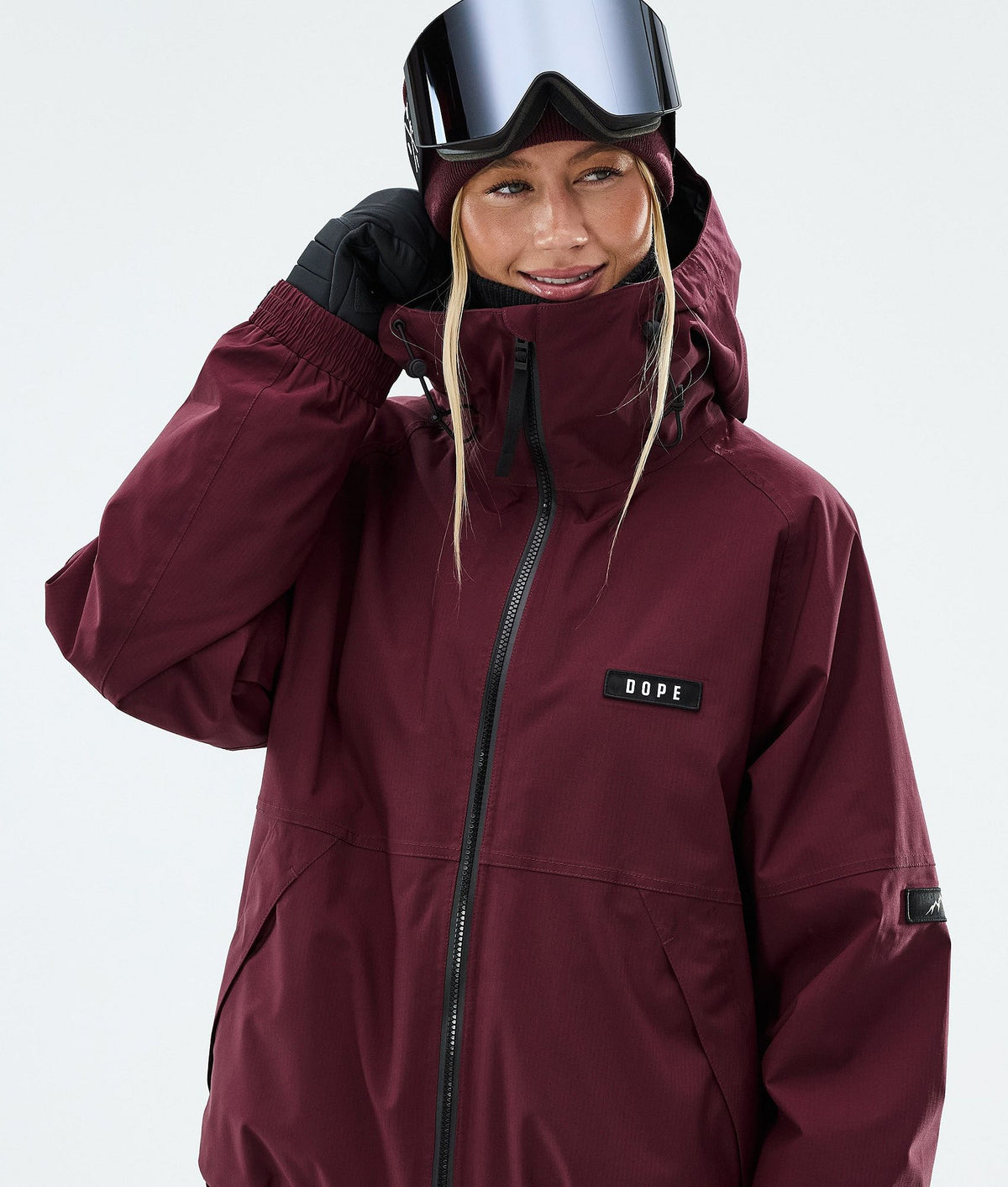 Dope Spartan W Snowboard Jacket Women Burgundy