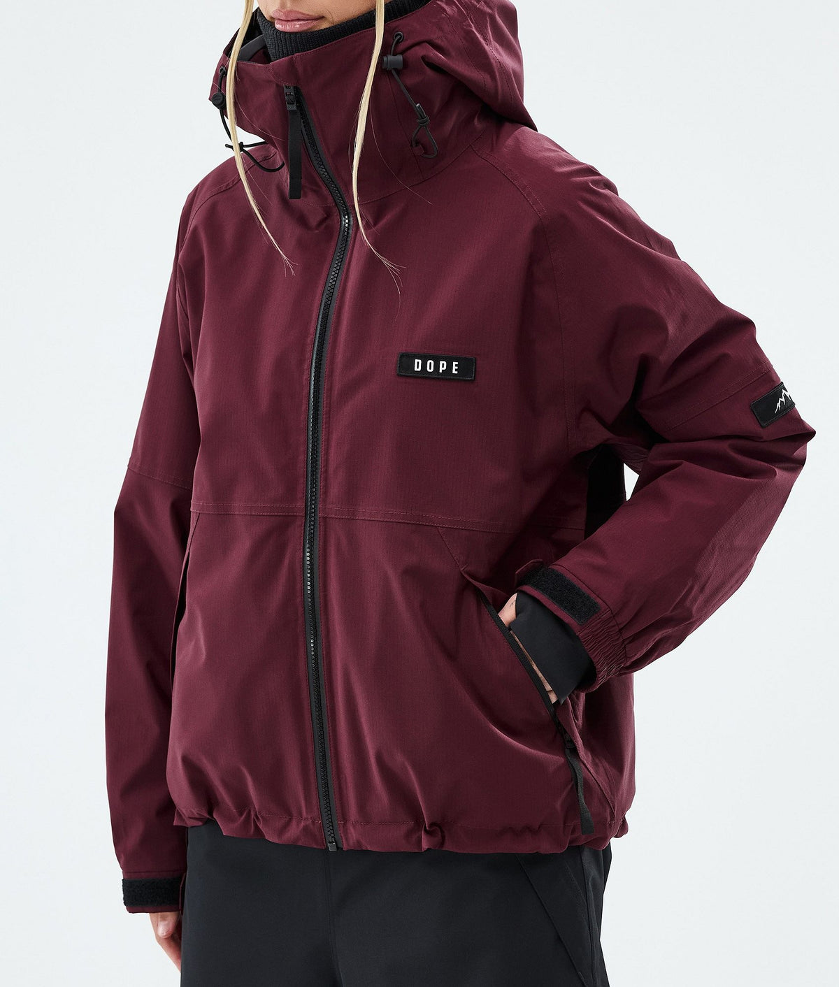 Dope Spartan W Snowboard Jacket Women Burgundy