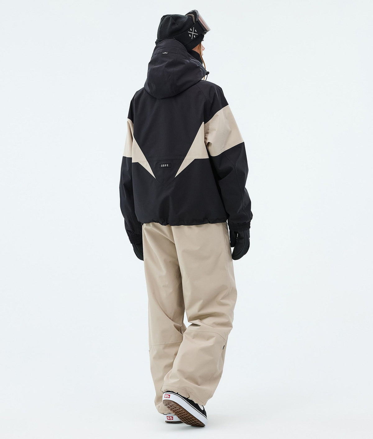 Dope Spartan W Snowboard Jacket Women Spike Black/Sand
