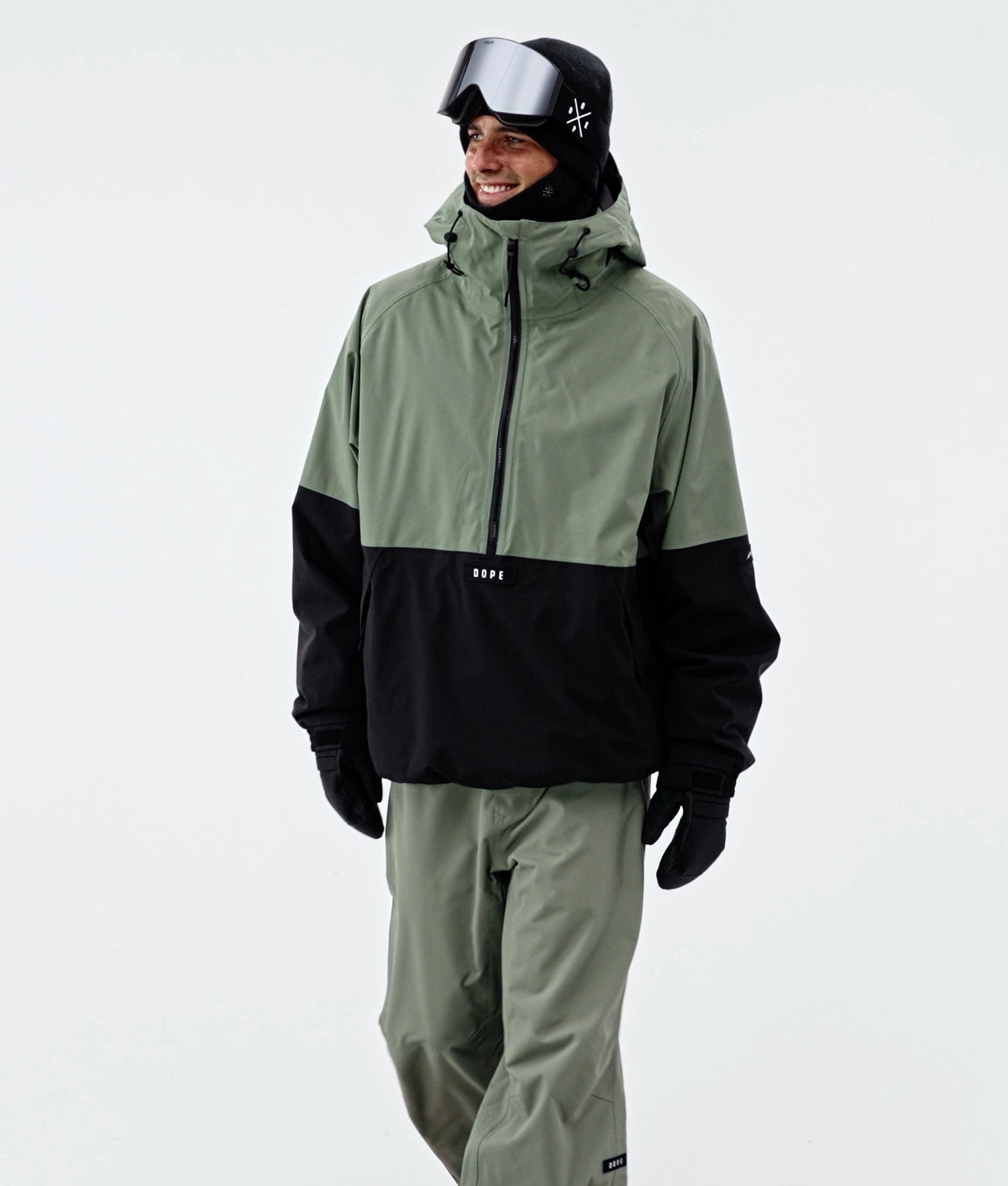 Dope Arnok Snowboard Jacket Men Moss Green/Black