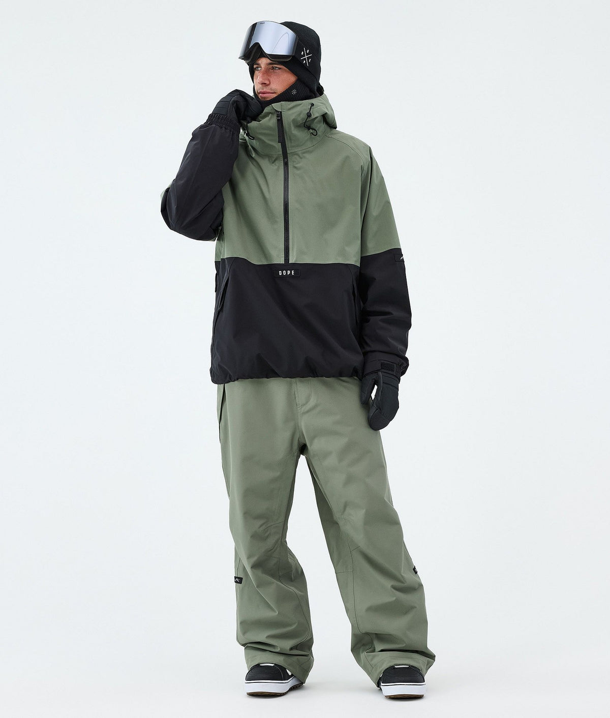 Dope Arnok Snowboard Jacket Men Moss Green/Black
